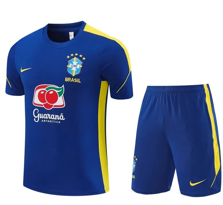 AAA Quality Brazil 26/27 Blue/Yellow Training Kit Jerseys